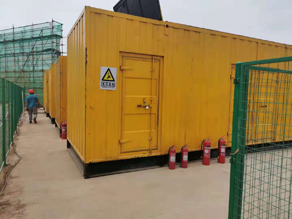 扶余出租发电机柴油发电机组受潮后，该如何处理？