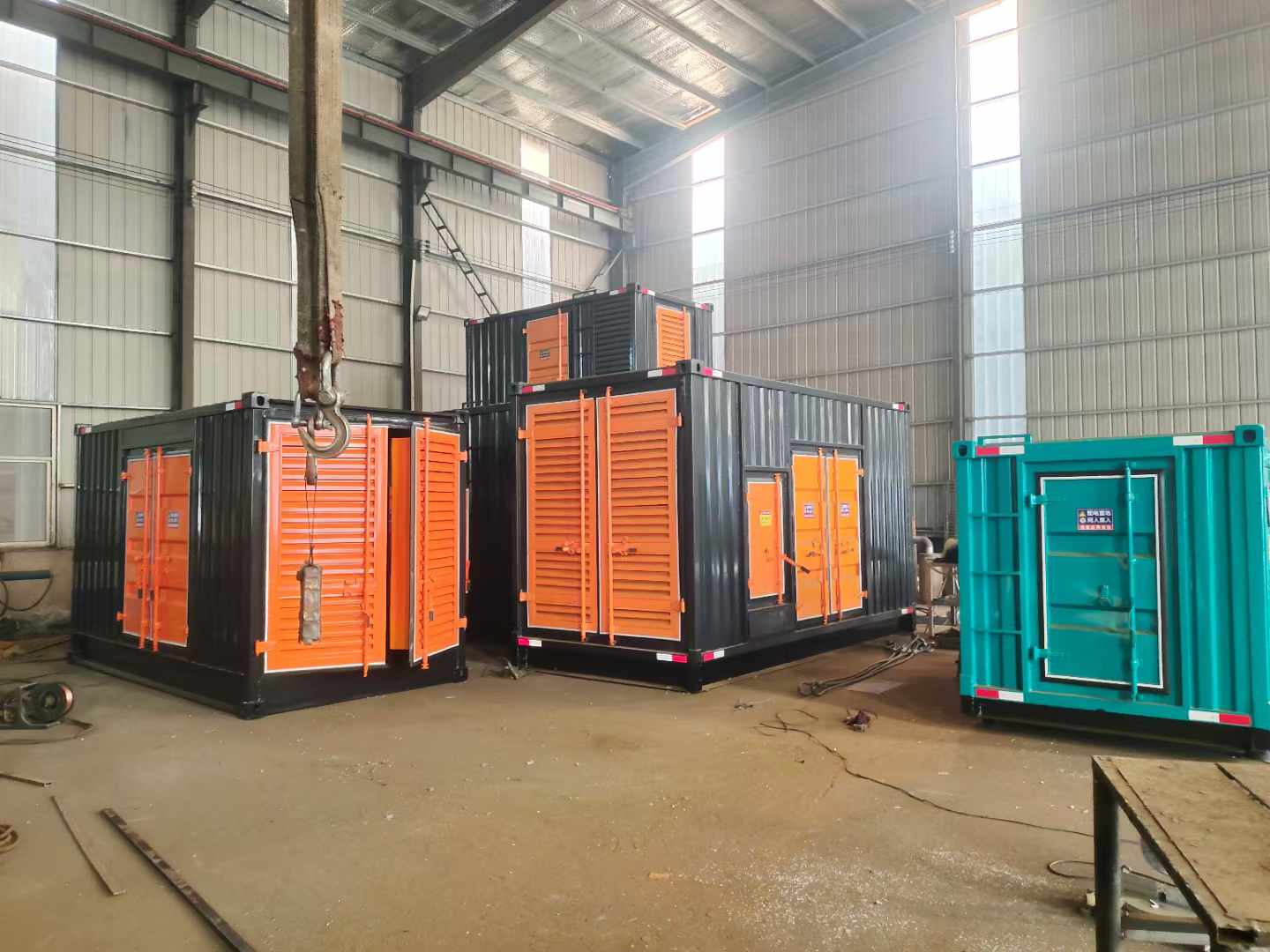 扶余500kw柴油发电机组可以带动多少功率设备？